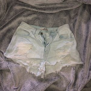 Hollister high rise shorts